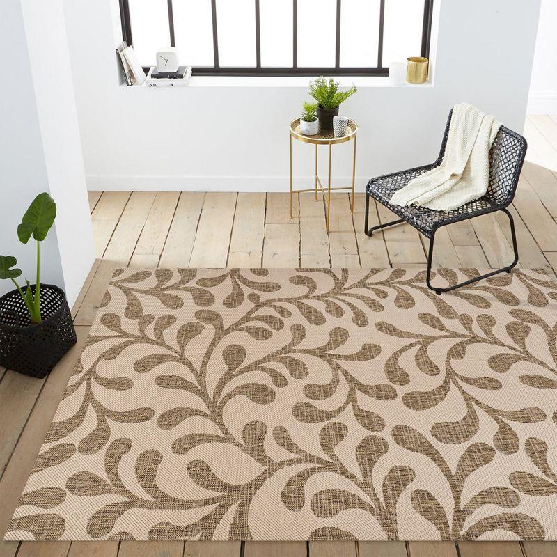 Vine All Over Indoor/Outdoor Area Rug - JONATHAN Y