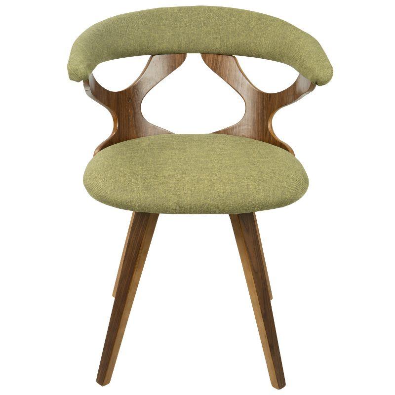 Gardenia Mid-Century Modern Dining Accent Chair with Swivel - LumiSource