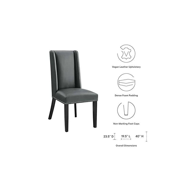 Modway Modway Baron Dining Chair Vinyl (Set of 2)
