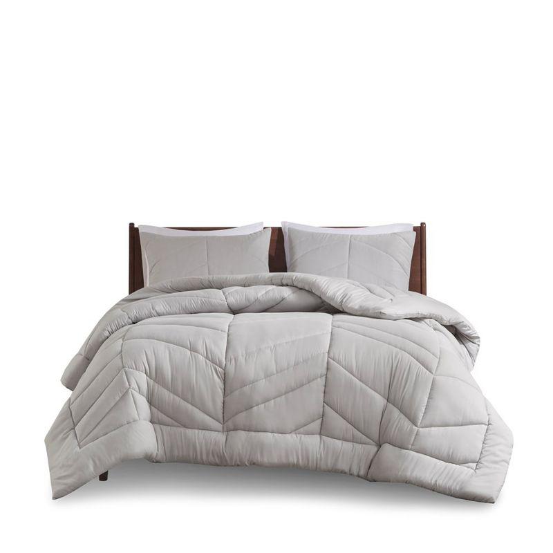 Intelligent Design Remy Quilted Chevron Comforter Set