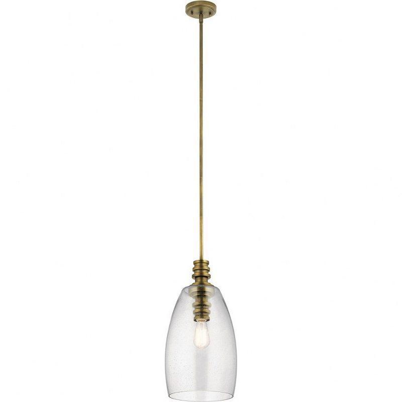 Kichler Lighting Lakum 1 - Light Pendant in  Natural Brass