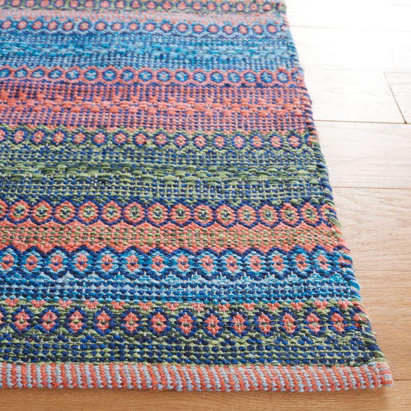 Kilim KLM475 Hand Woven Area Rug - Orange/Green - 8'x10' - Safavieh.
