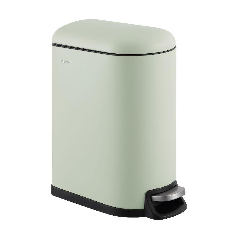 happimess Roland Steel Step On Trash Can