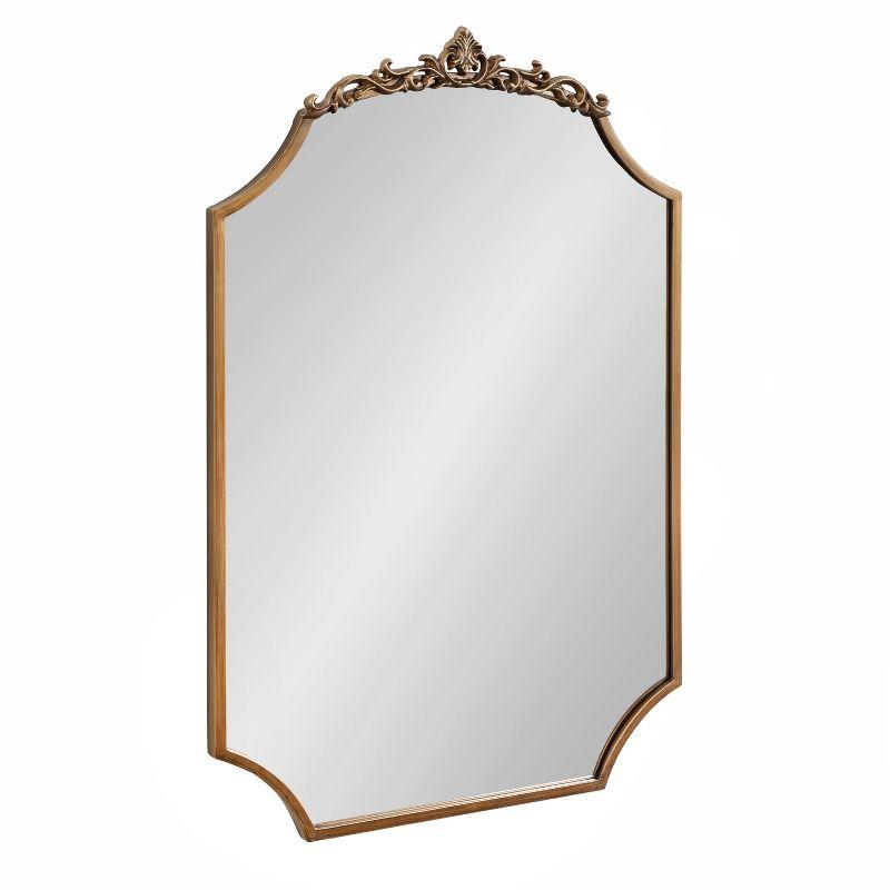 Arendahl Gold Scalloped Baroque Bathroom Mirror