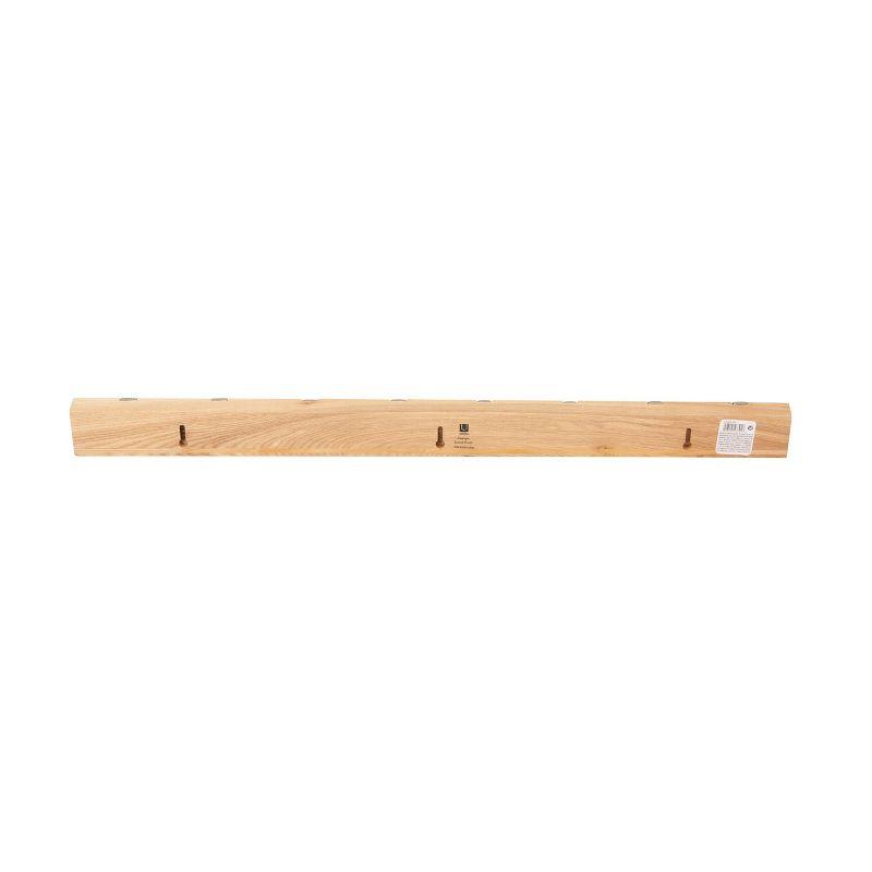 Flip 8 - Hook Solid Wood Coat Rack