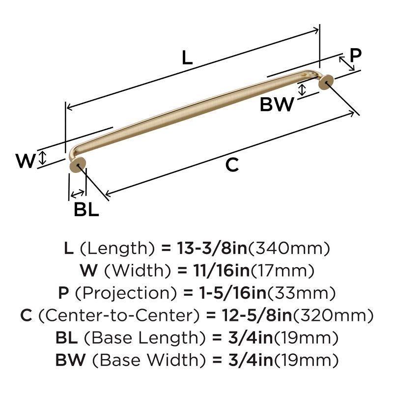 Renown 12-5/8 inch (320mm) Center-to-Center