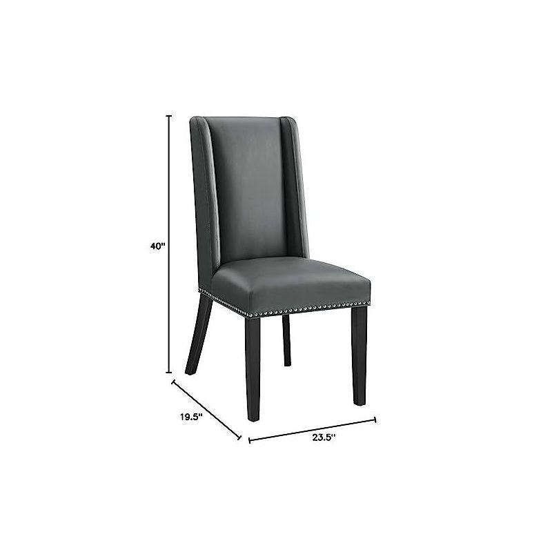 Modway Baron Dining Chair Vinyl (Set of 2)