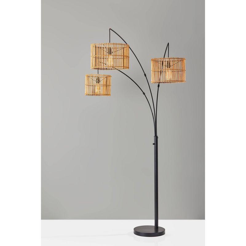 Elsbeth Metal Arc Sectional Floor Lamp (82")