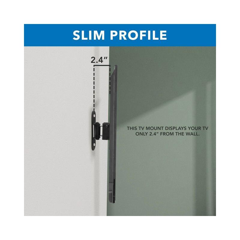 Mount It Compact Full Motion TV Wall Mount - For Tvs Up To 50"