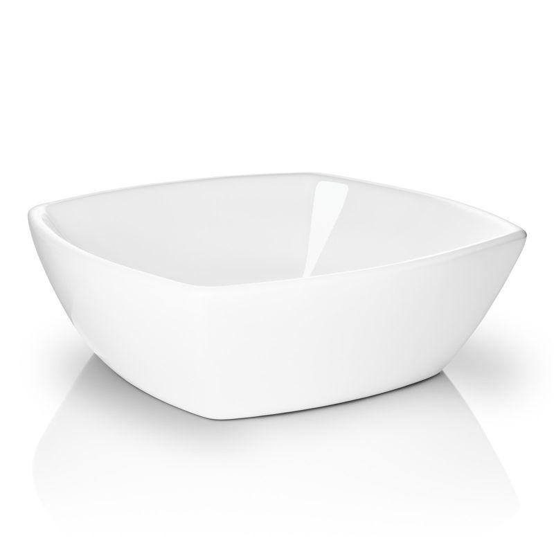 Miligore 16'' White Ceramic Square Bathroom Sink