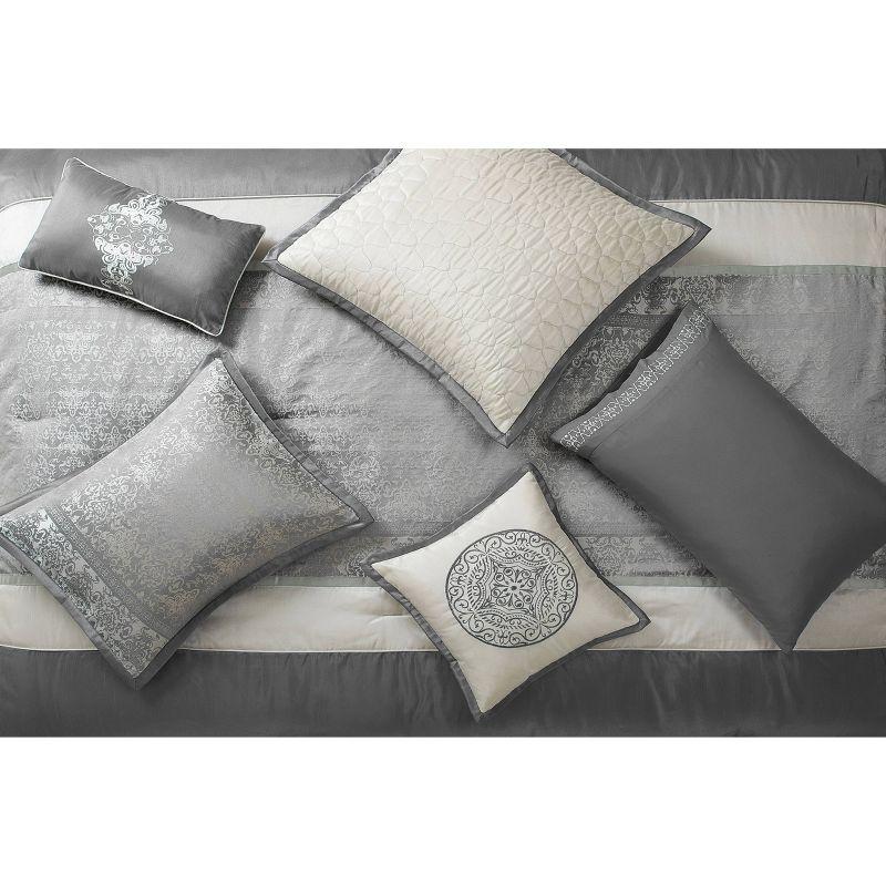 Nanshing America, Inc Arabesque 8 Piece Traditional Comforter Set