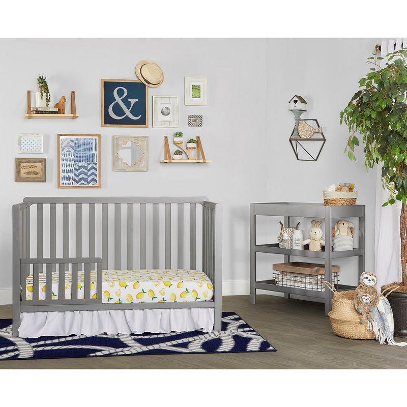 Dream On Me Ridgefield 5 In 1 Convertible crib, Storm Grey