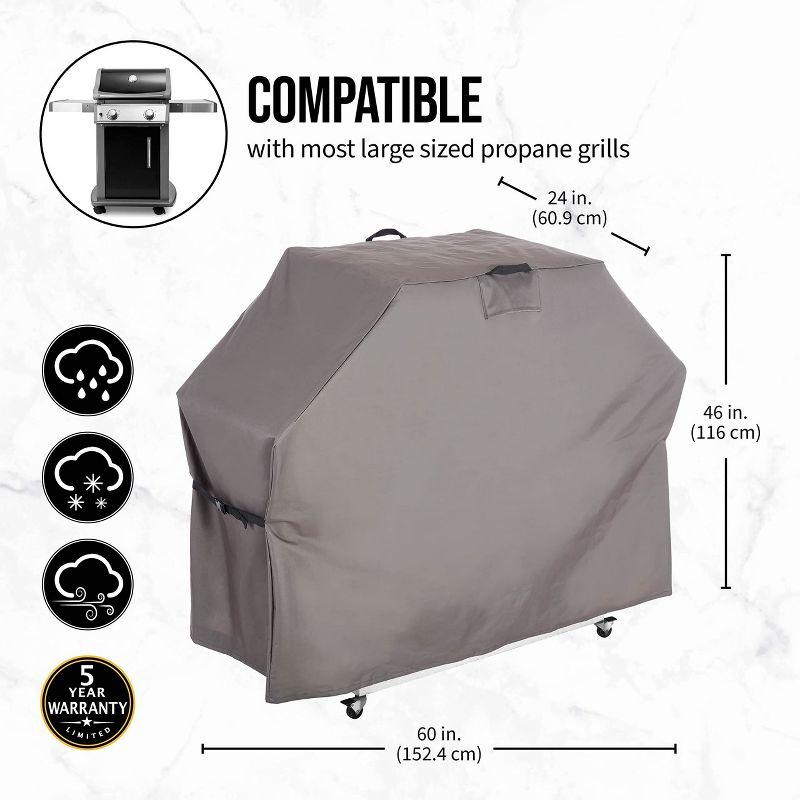 Hoan BBQ Grill Cover, Large 60 x 24 x 46 In