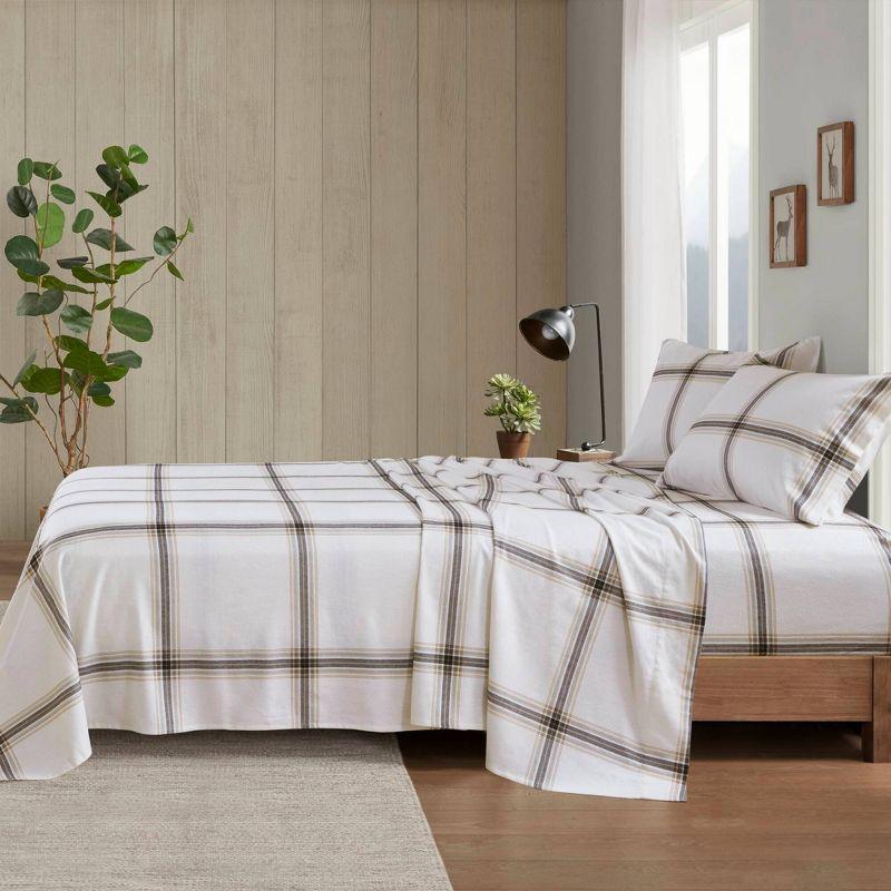 Woolrich 100% Cotton Flannel Sheet Set