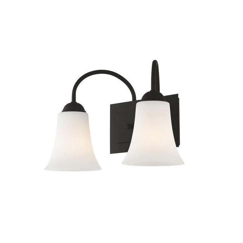 Livex Lighting Ridgedale 2 - Light Vanity in  Black
