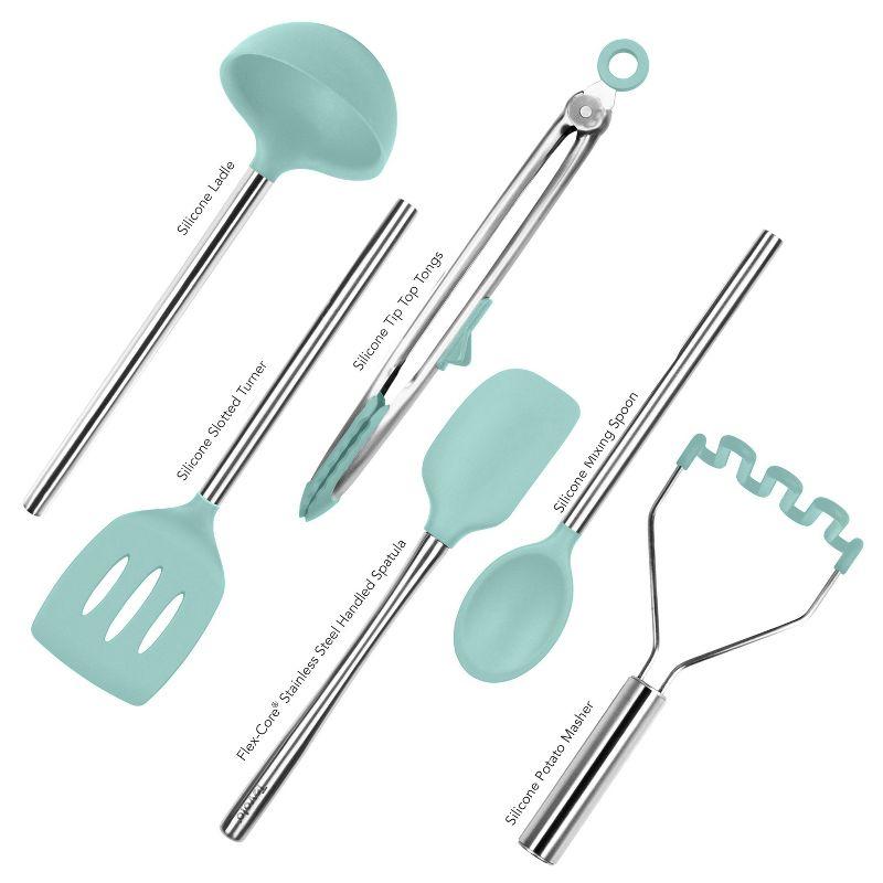 Tovolo Silicone Utensil Set of 6 - Black