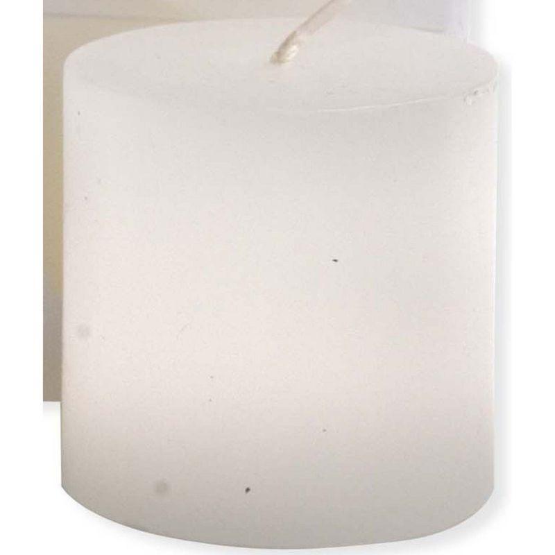 TAG Chapel Basic Votive Unscented Paraffin Wax Candles Set Of 6, Burn Time 5 hours