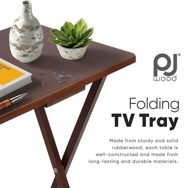 19.09'' Solid Wood Rectangular Portable Folding Table