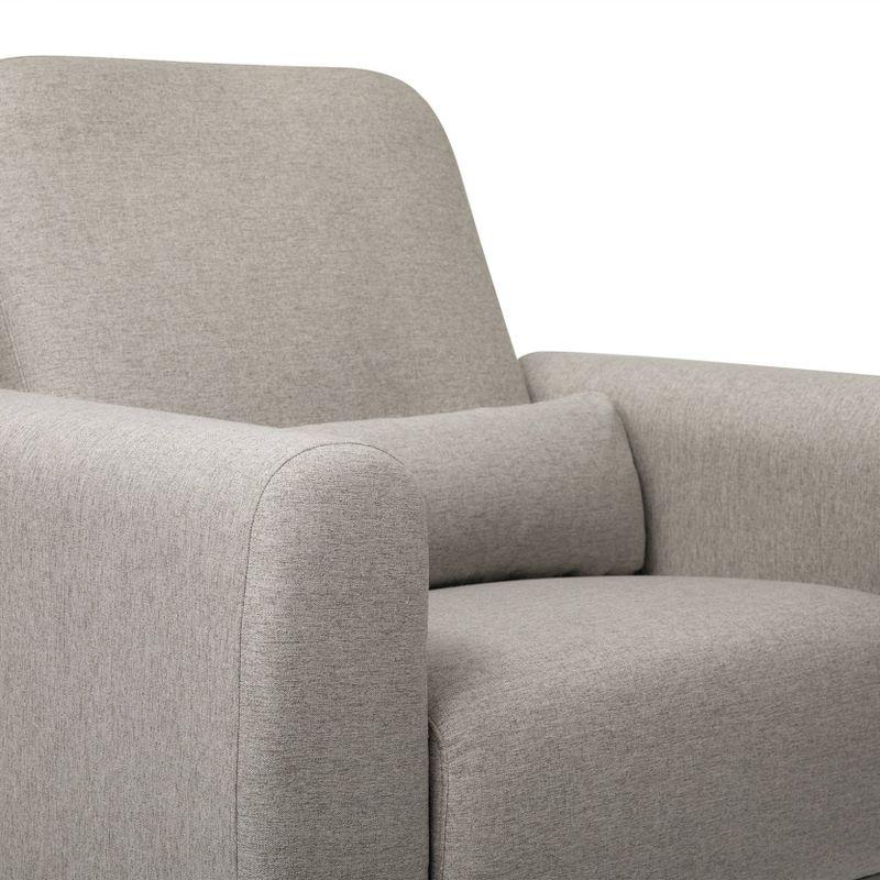 Gray Eco-Performance Extra Wide Swivel Glider Chair