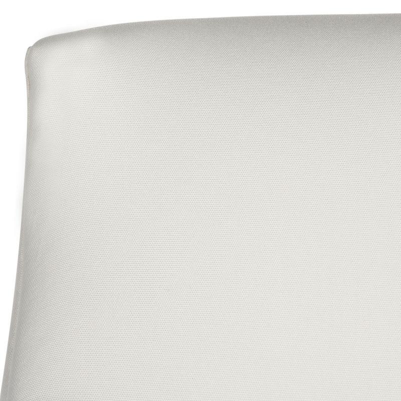Burbank Acrylic Club Chair - MCR4214 - White/Clear - Safavieh