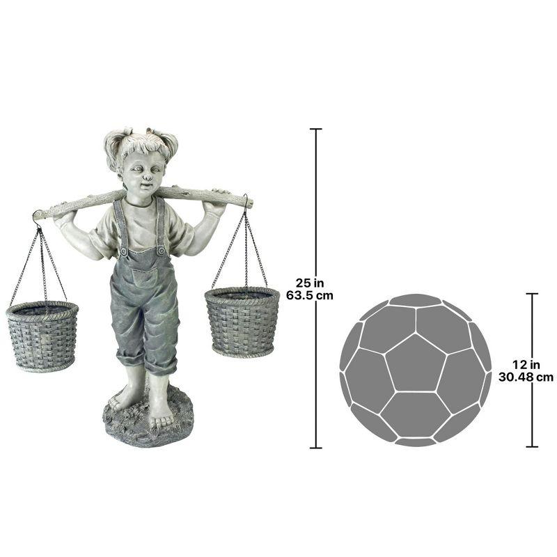 Design Toscano Flowers for Felicity Garden Statue