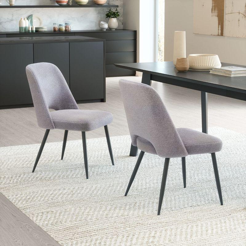 Zuo Teddy Dining Chair (Set of 2) Gray