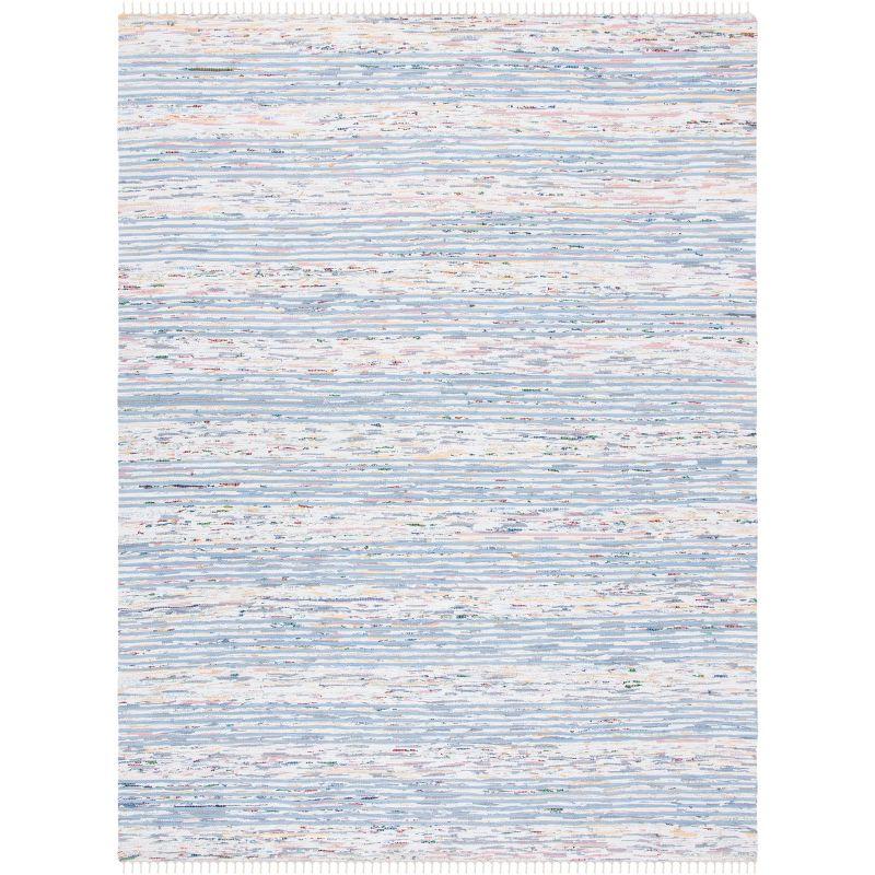 Montauk MTK625 Hand Woven Indoor Area Rug - Blue/Ivory - 8'x10' - Safavieh