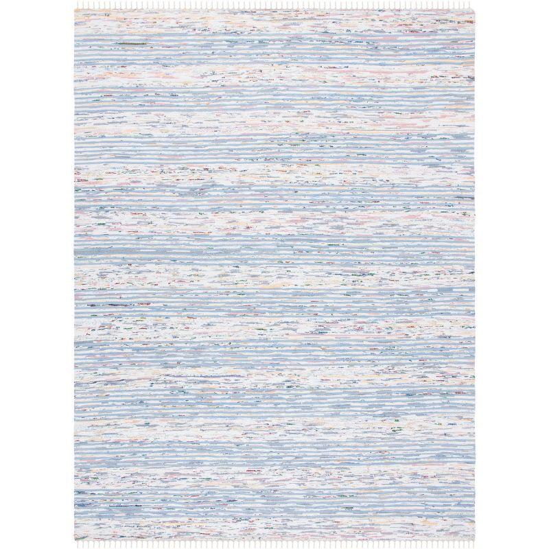 Ivory Coastline 8' x 10' Handwoven Cotton & Synthetic Rug