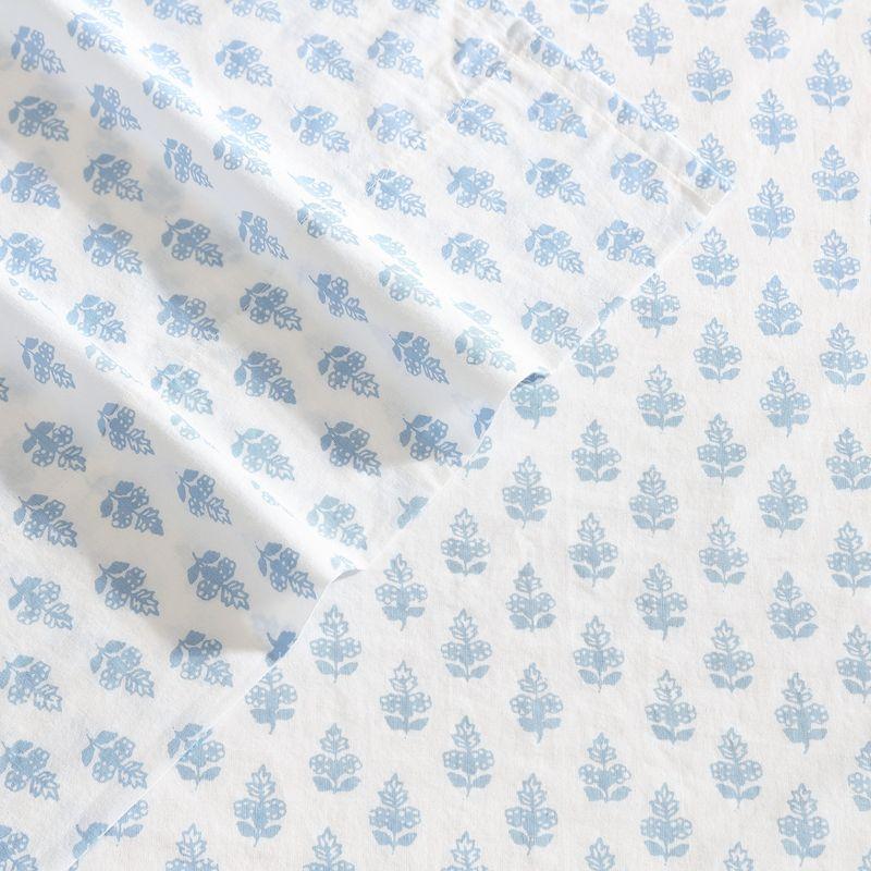 Laura Ashley Printed Cotton Percale Sheet Set
