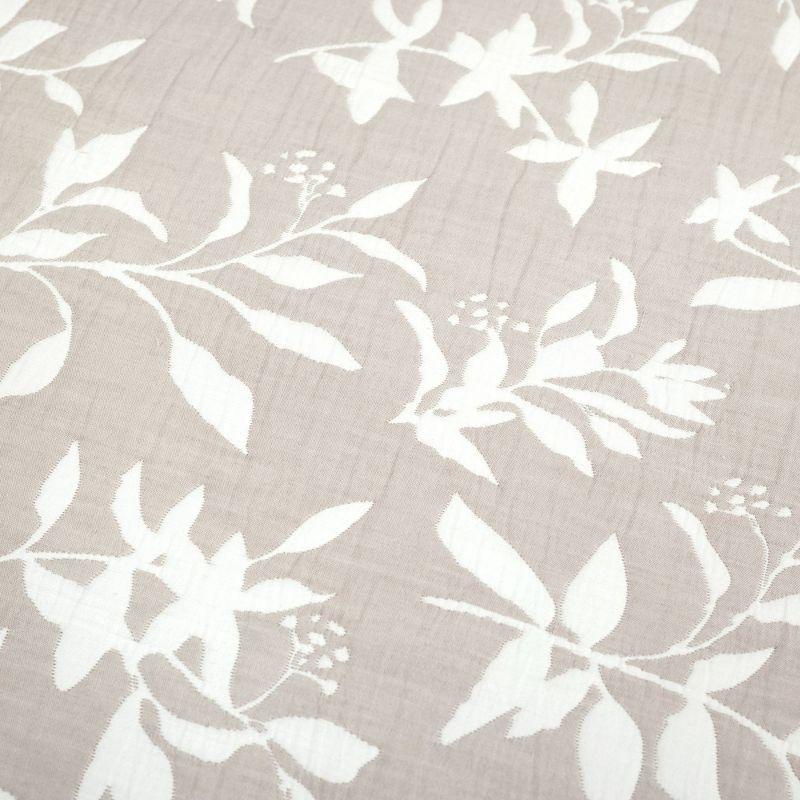 Lush Decor Floral Jacquard Reversible Soft Matelassé Quilt 3Pc Set