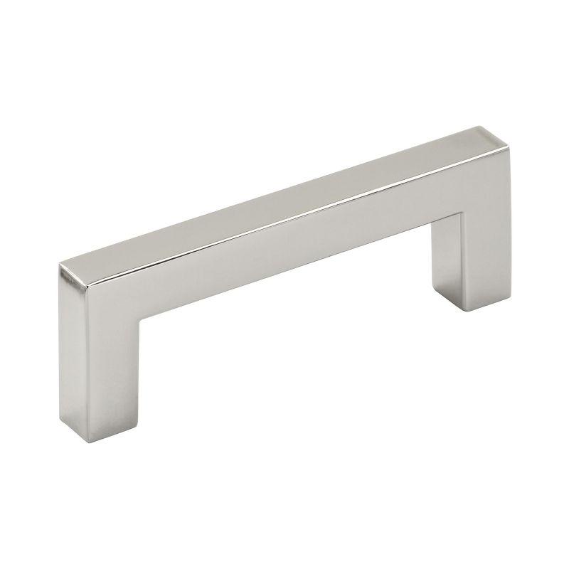 Amerock Monument 3 inch (76mm) Center-to-Center Polished Nickel Cabinet Pull