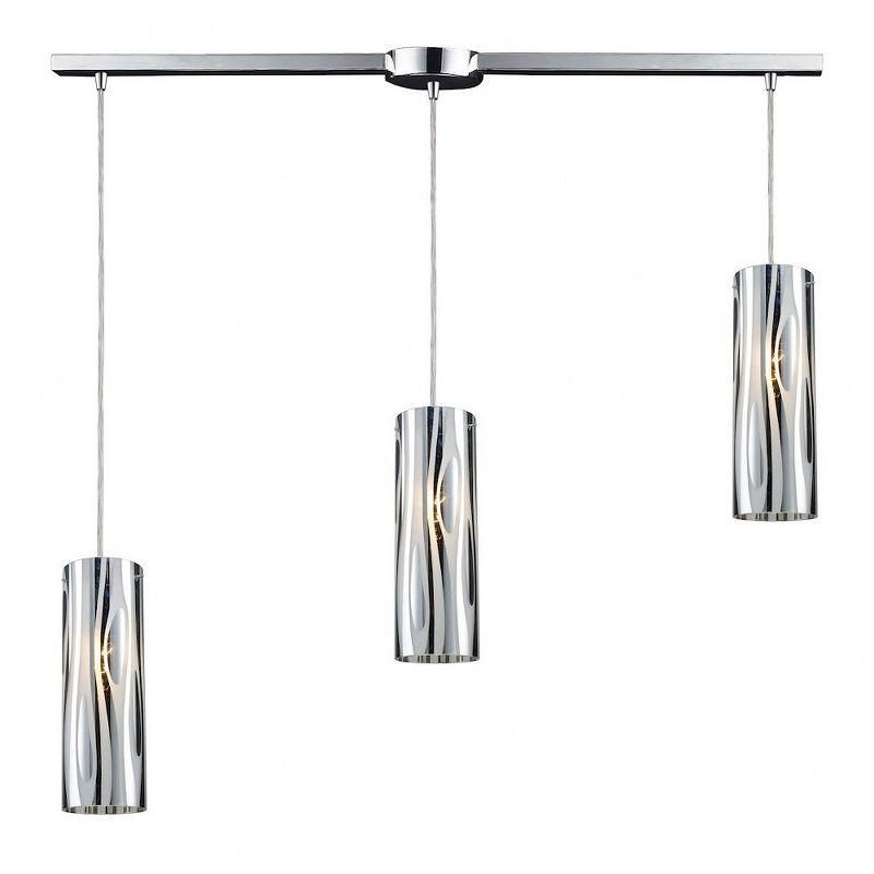 Adonus 3 - Light Polished Chrome Cylinder Pendant