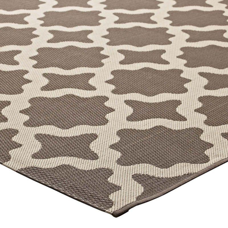 Modway Cerelia Moroccan Trellis Indoor and Outdoor Area Rug