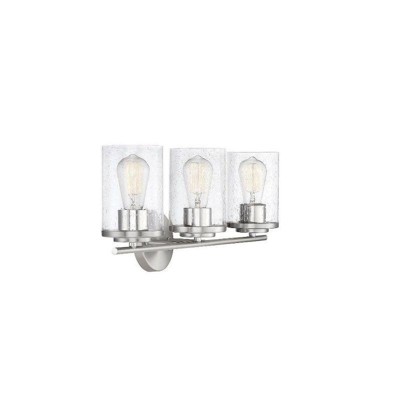 Savoy House Marshall 3 - Light Vanity in  Polished Chrome