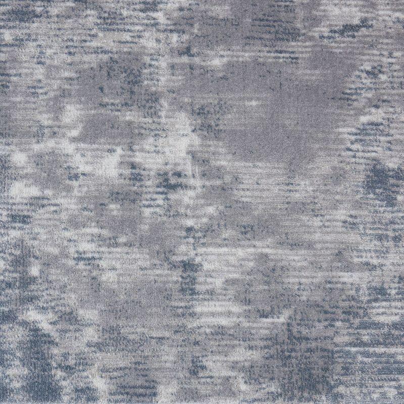 Nourison Rustic Textures Painterly Indoor Rug Grey 3'11" x 5'11"