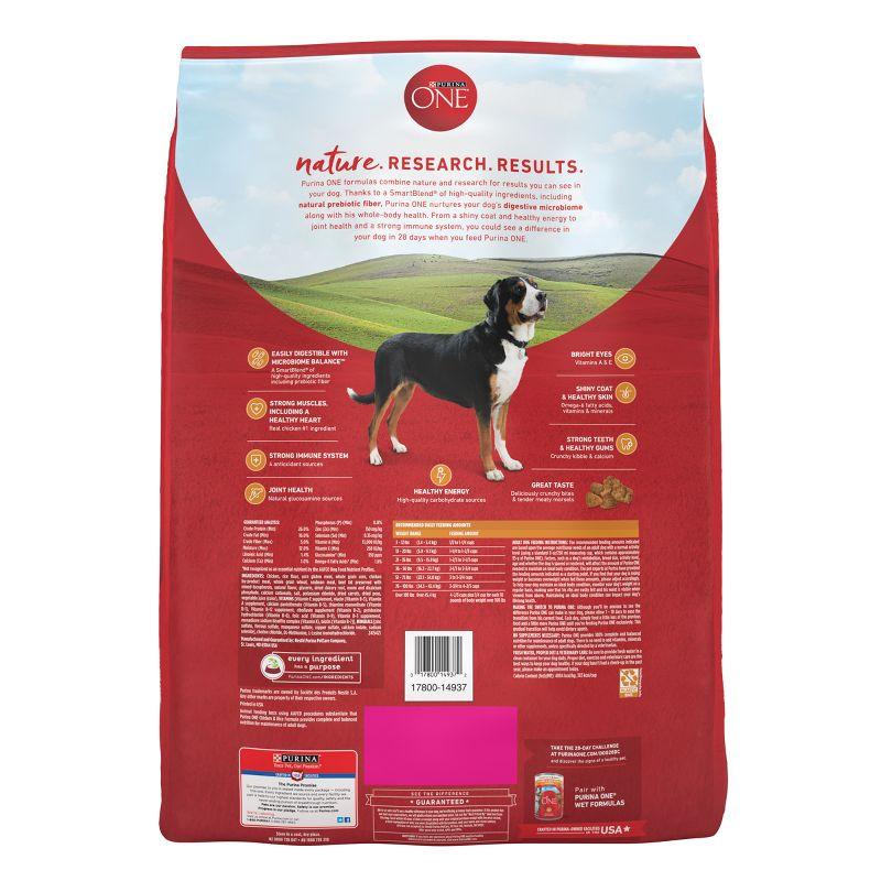 Purina ONE SmartBlend Natural Dry Dog Food with Chicken & Rice