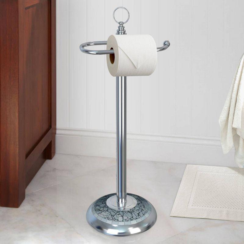 Free Standing Toilet Paper Holder