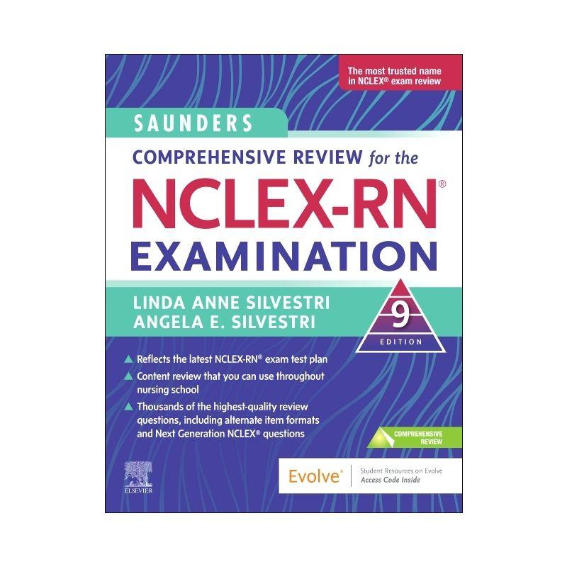 Saunders Comprehensive Review for the Nclex-Rn(r) Examination - 9th Edition by  Linda Anne Silvestri & Angela Silvestri (Paperback)