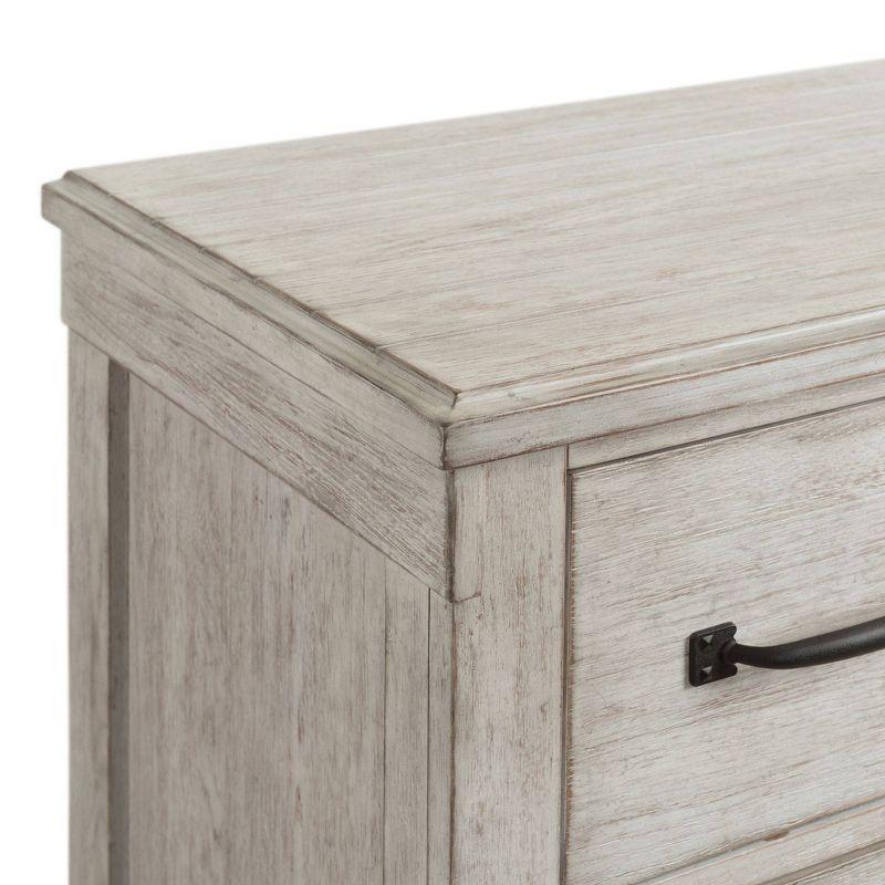 Jack 7 Drawer Dresser White - Picket House Furnishings: Transitional Farmhouse Style, Anti-Tip Hardware