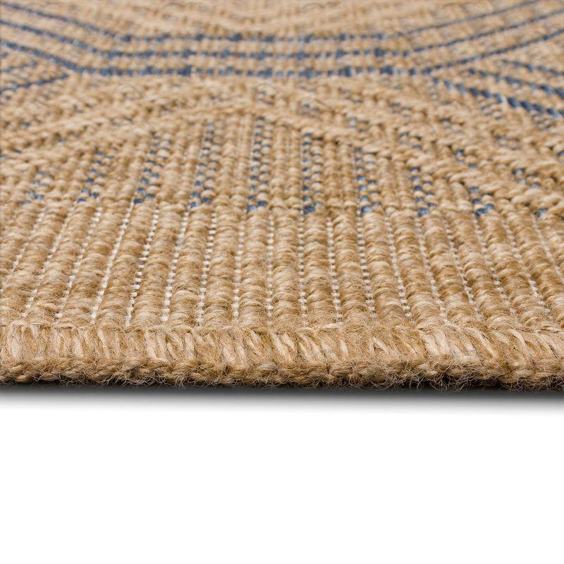 Liora Manne Sahara Links Indoor/Outdoor Rug Navy 6'6" x 9'4"