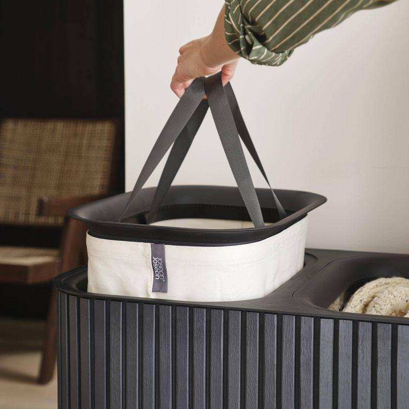 Joseph Joseph Joseph Joseph Tota Luxe 90-liter Bamboo Laundry Separation Basket