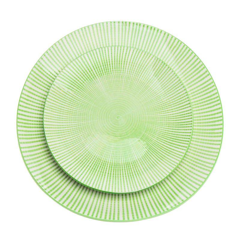 Inlustris Hawthorne 12 Piece Porcelain Dinnerware Set