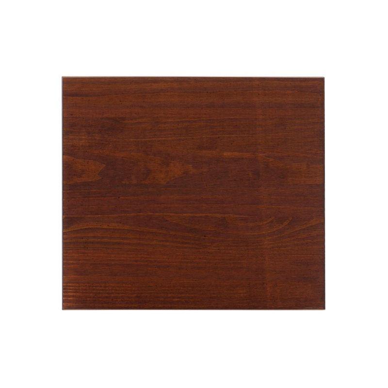 20" Titian Transitional End Table Brown - Linon