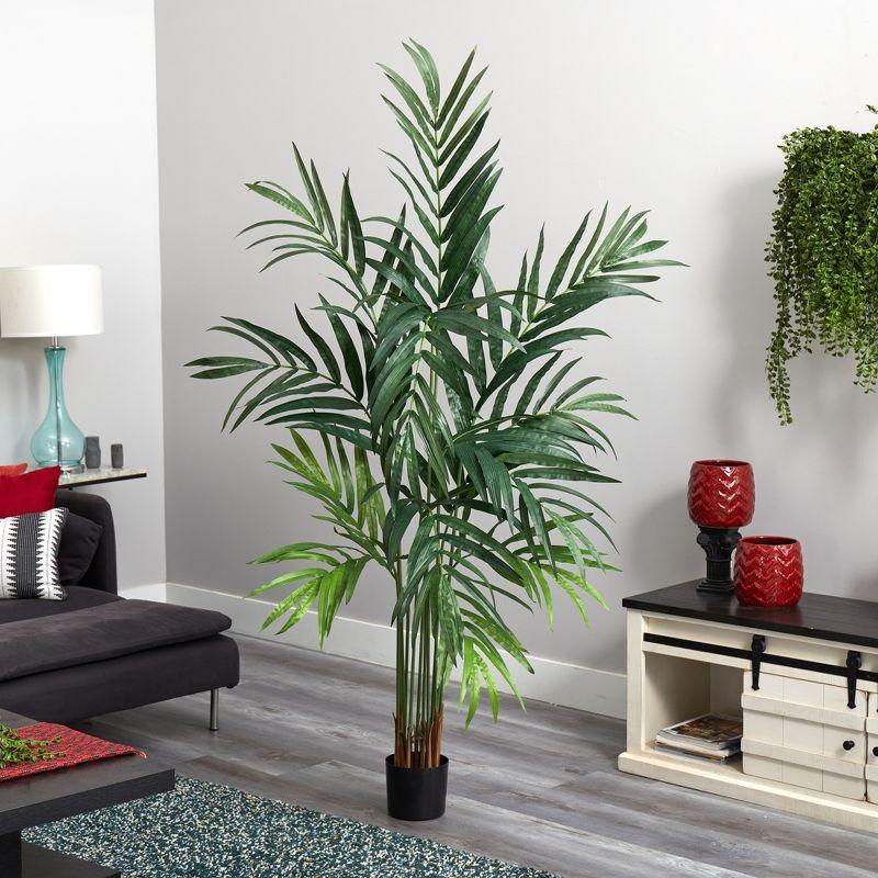 Nearly Natural 6-ft Kentia Palm Tree