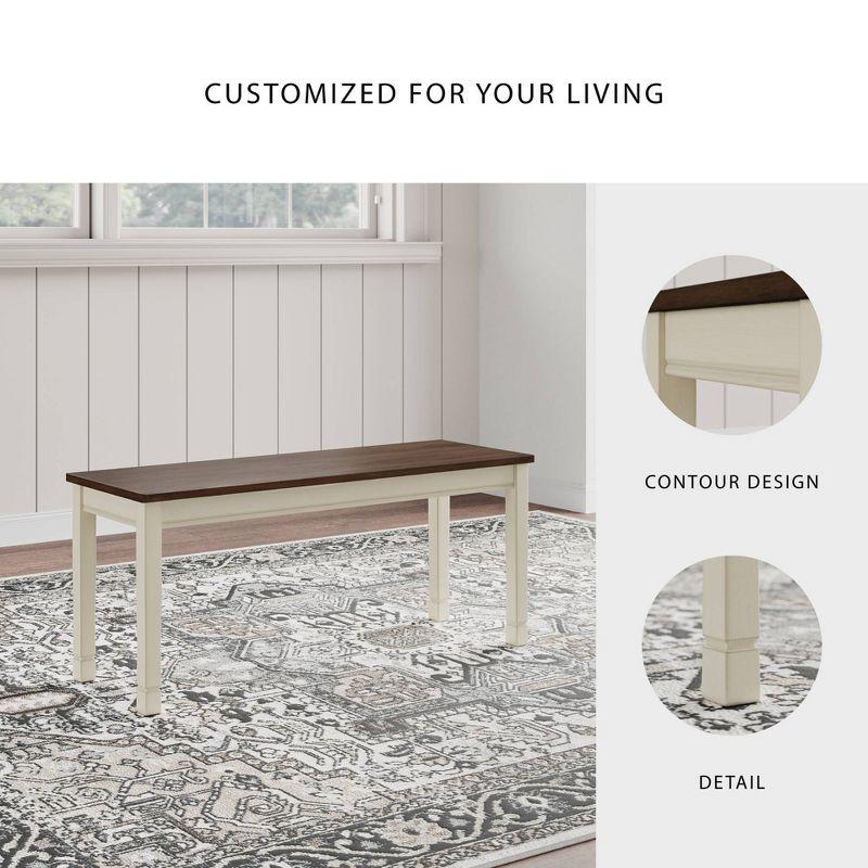 Wildon Home® Fradel Wood Bench