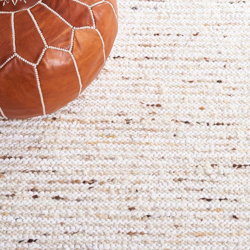 Natura NAT350 Flat Weave Indoor Area Rug - Ivory/Gold - 8'x10' - Safavieh