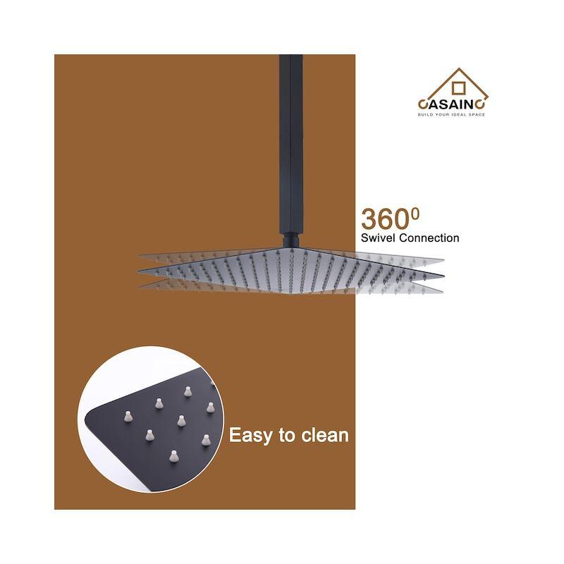 Shower Faucets & Systems All-In-One Kit with Rough in-Valve