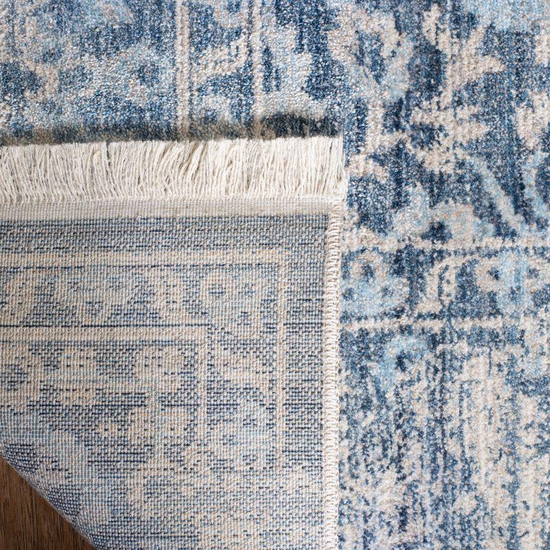 Vintage Persian VTP484 Power Loomed Indoor Accent Rug - Blue/Ivory - 2'x5' - Safavieh