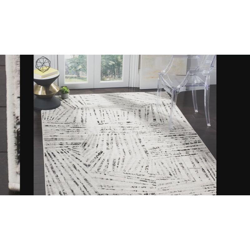 Skyler SKY191 Power Loomed Indoor Area Rug - Grey/Green - 8'x10' - Safavieh