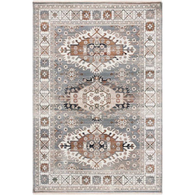 Vintage Persian VTP645 Power Loomed Area Rug - Grey/Cream - 5'3"x7'7" - Safavieh.